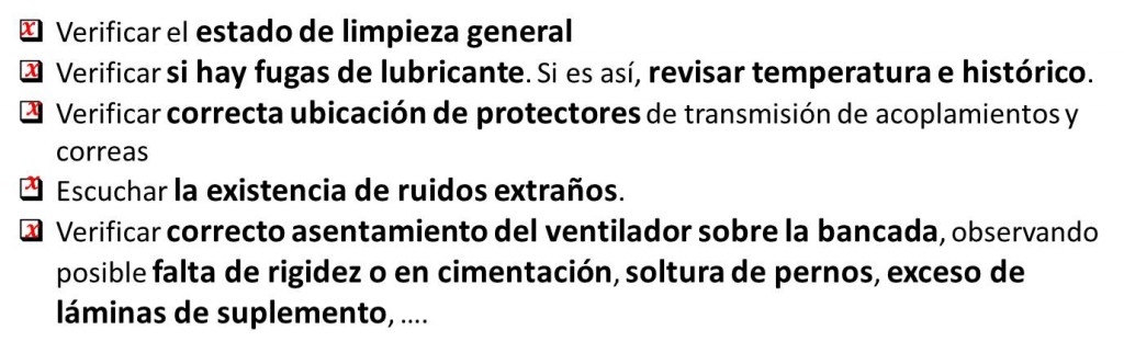 mantenimiento de ventiladores