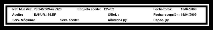 datos del aceite para reductores